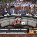 ESPN's College GameDay set live from Austin ahead of No. 1 Texas vs. No. 5 Georgia.